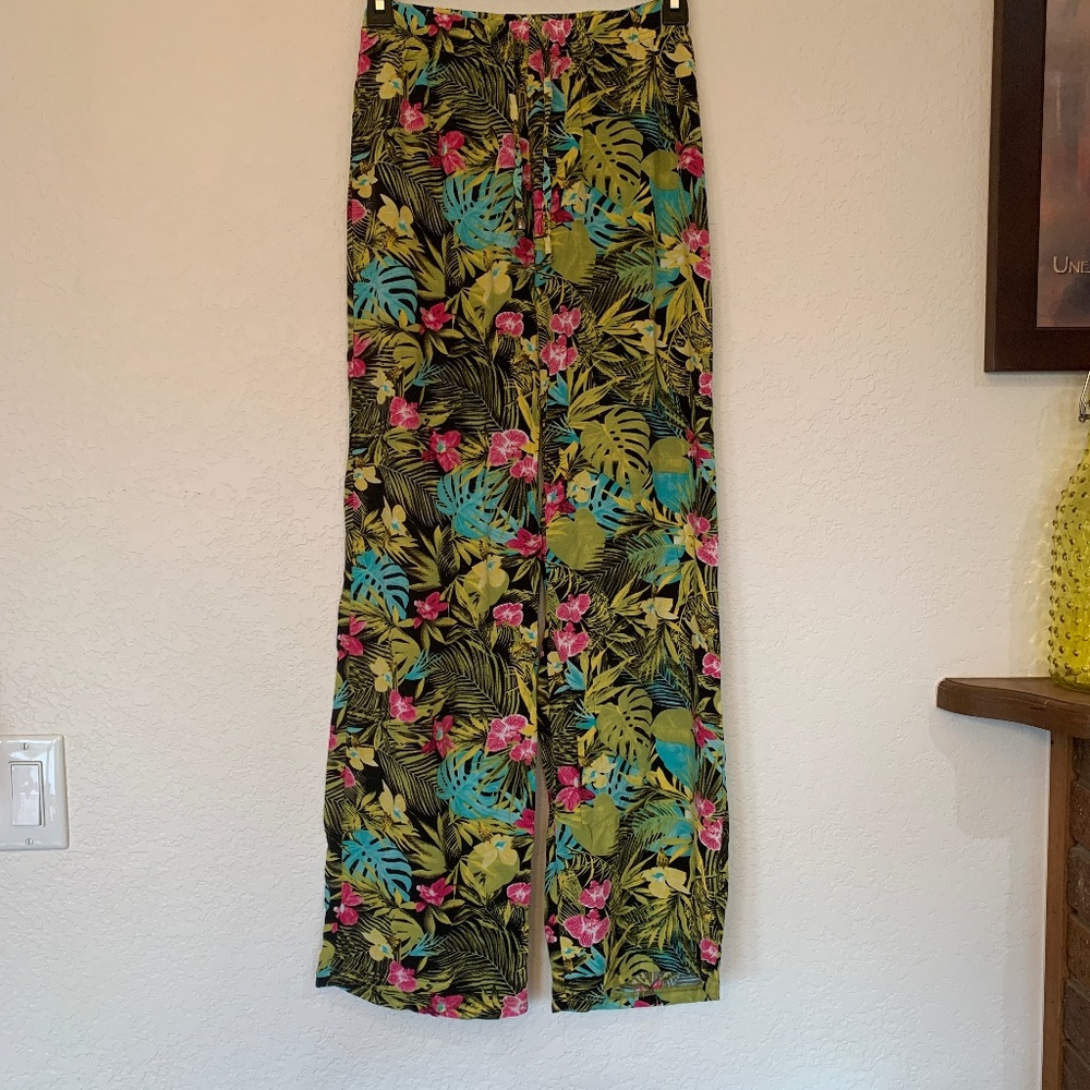 Spacegirl Tropical Pattern Pants